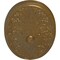 Ekena Millwork Madrid Ceiling Medallion, Hand-Painted Pale Gold, 24 3/4"W x 12 1/2"H x 1 3/4"P CM24X12MAPAS - alternate 2